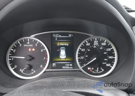 2018 Nissan Sentra Sv z USA, uszkodzony, nr VIN 3N1AB7AP0JL633155